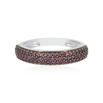 Rhodolite Silver Ring (MONOSONO COLLECTION)