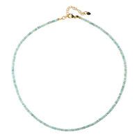 Blue Apatite Silver Necklace