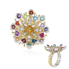 Citrine Silver Ring (Gems en Vogue)