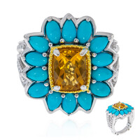 Citrine Silver Ring (Dallas Prince Designs)