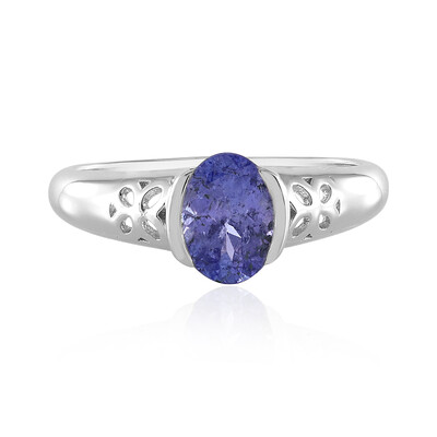 Tanzanite Silver Ring (Adela Silber)