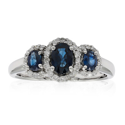 14K Ceylon Sapphire Gold Ring (CIRARI)