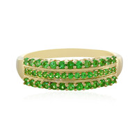 9K Tsavorite Gold Ring (Adela Gold)