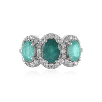 Grandidierite Silver Ring