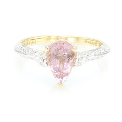 18K Pink Cuprian Tourmaline Gold Ring (AMAYANI)