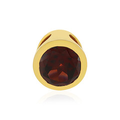 Indian Garnet Silver Pendant