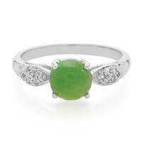 Imperial Chrysoprase Silver Ring