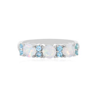 Welo Opal Silver Ring