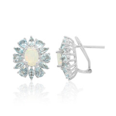 Welo Opal Silver Earrings