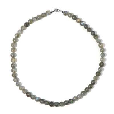 Labradorite Silver Necklace