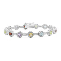 Peridot Silver Bracelet