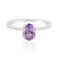 Amethyst Silver Ring