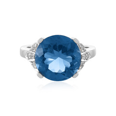 Colour Change Fluorite Silver Ring