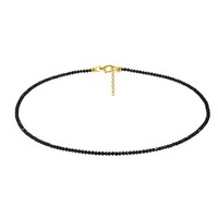 Black Tourmaline Silver Necklace