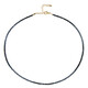 Blue Sapphire Silver Necklace