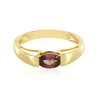 Pink Zircon Silver Ring