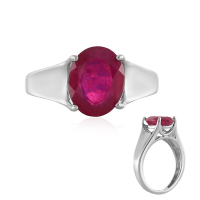 Madagascar Ruby Silver Ring