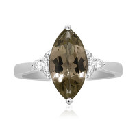 14K Unheated Tanzanite Gold Ring (CIRARI)