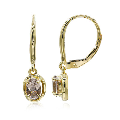 9K Hartsite Zircon Gold Earrings (Mark Tremonti)