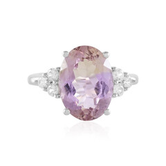 Ametrine Silver Ring