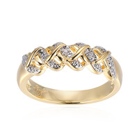 I3 (I) Diamond Brass Ring (Juwelo Style)