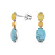 Turquoise Silver Earrings (dagen)