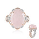 Brazilian Morganite Silver Ring (Gems en Vogue)