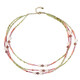 Grossular Garnet Silver Necklace (Riya)