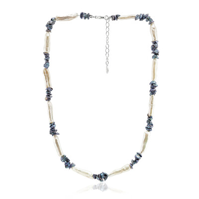 Keshi pearl Silver Necklace (TPC)