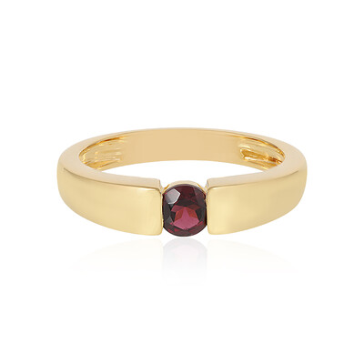 Raspberry Rhodolite Silver Ring