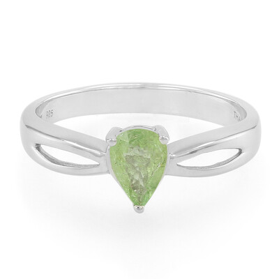 Paraiba Tourmaline Silver Ring