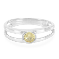 Neon Danburite Silver Ring
