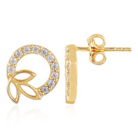 Zircon Silver Earrings