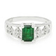 Bahia Emerald Silver Ring