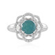 Grandidierite Silver Ring