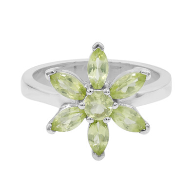 Peridot Silver Ring