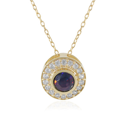 Mezezo Opal Silver Necklace