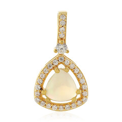 Welo Opal Silver Pendant
