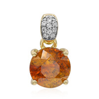 9K Spanish Sphalerite Gold Pendant