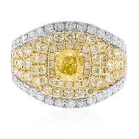 18K SI2 Yellow Diamond Gold Ring (CIRARI)