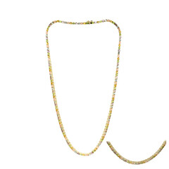 Burmese Peridot Silver Necklace