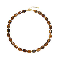 Tiger´s Eye Silver Necklace