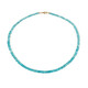 9K Blue Apatite Gold Necklace