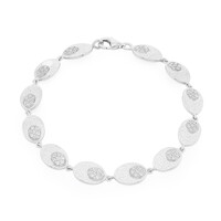 Zircon Silver Bracelet