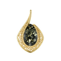 Baltic Amber Silver Pendant