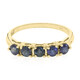 Burmese Blue Sapphire Silver Ring