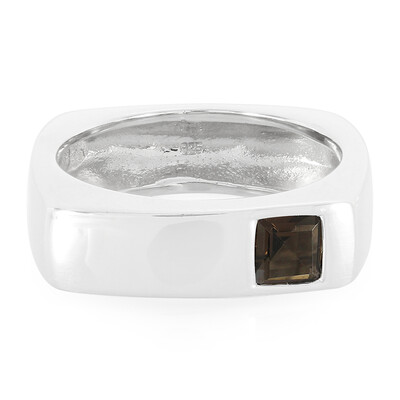 Smoky Quartz Silver Ring