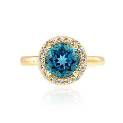 Marambaia Topaz Silver Ring