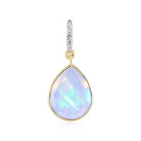 9K Welo Opal Gold Pendant