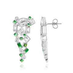 Zircon Silver Earrings (SAELOCANA)